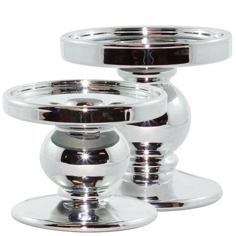 Assorted Glass Pillar Candle Holder, INDIVIDUALLY SOLD