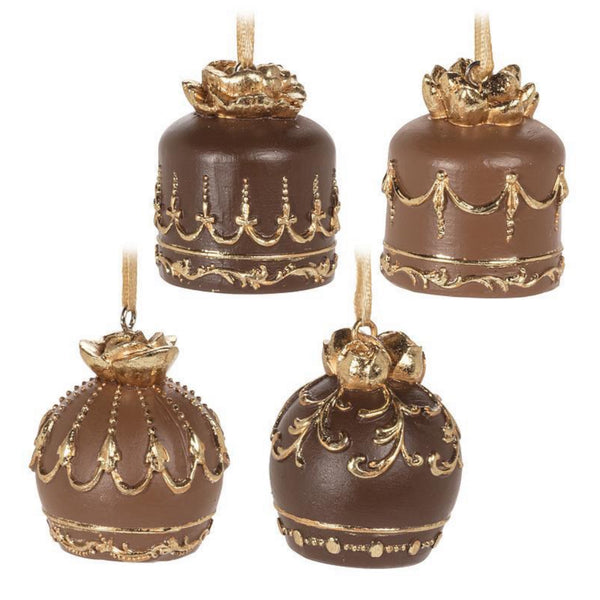 Assorted Chocolate Truffle Ornament, INDIVIDUALLY SOLD