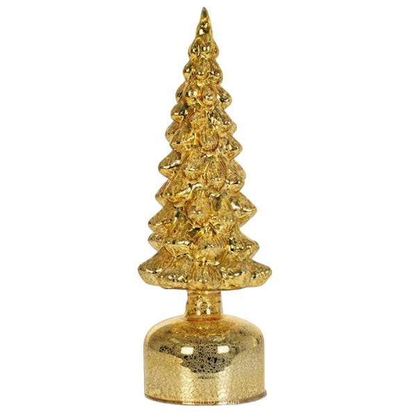 Assorted Gold Rotating Tree Figurine, INDIVIDUALLY SOLD