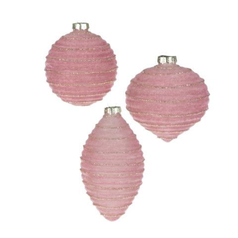 Assorted Pink Glitter Ball, INDIVIDUALLY SOLD