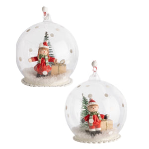 Assorted Christmas Character Ball, INDIVIDUALLY SOLD