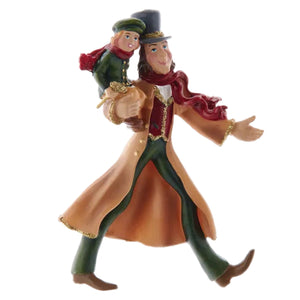 Bob Crachit And Tiny Tim Ornament