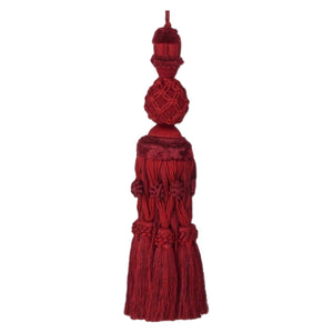 Burgundy Tassel Ornament