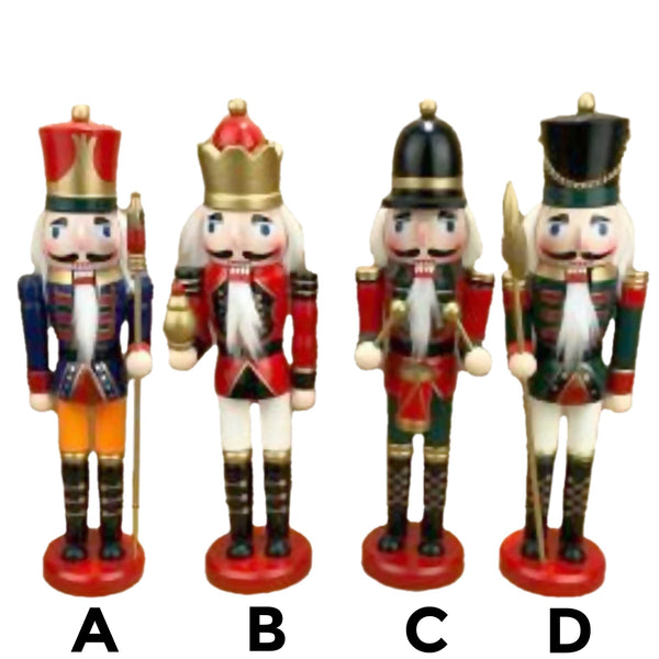Assorted 12" Nutcracker, INDIVIDAULLY SOLD