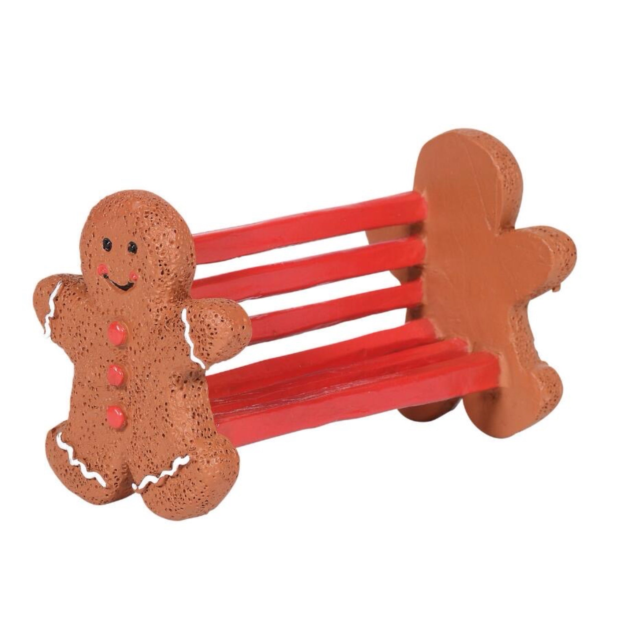 North Pole Village: Gingerbread Park Bench