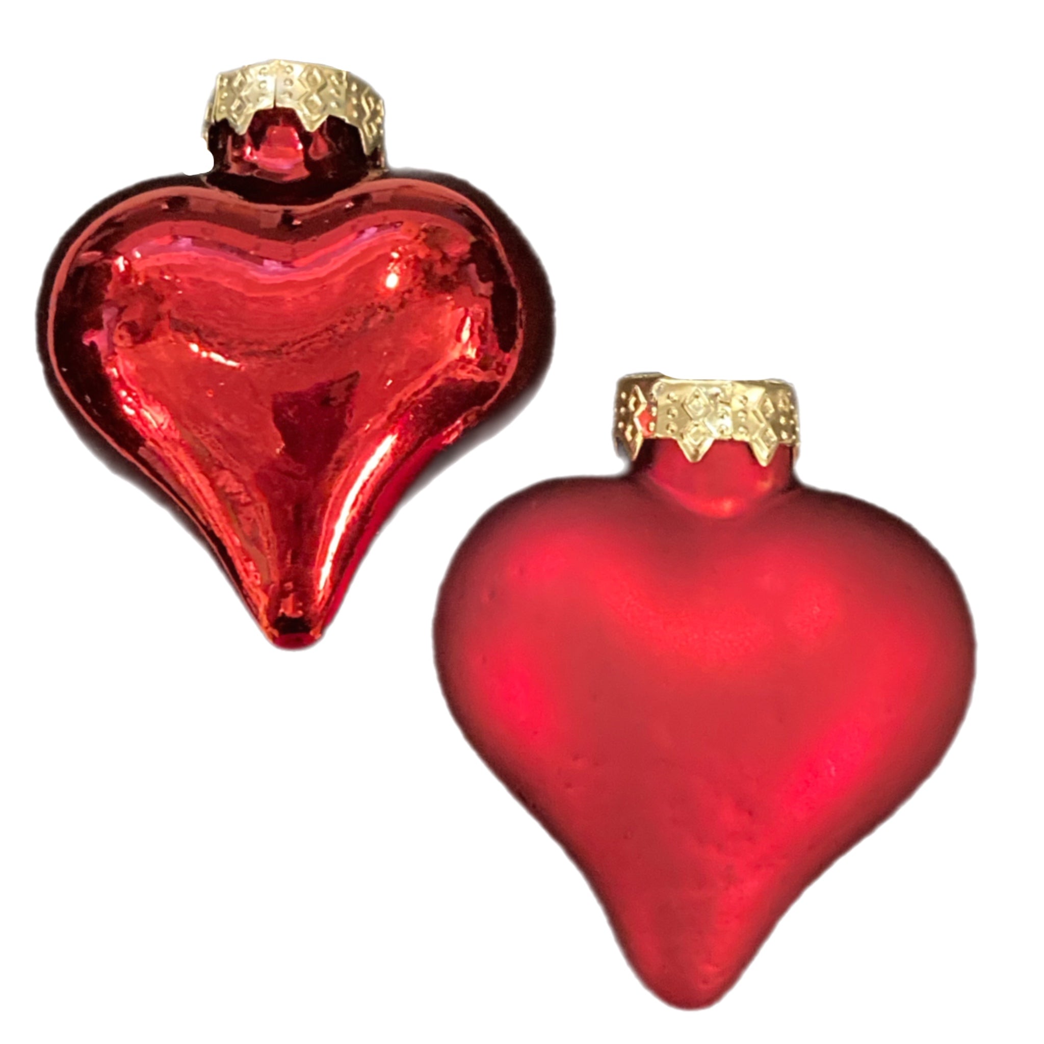 Assorted Red Heart Ornament, INDIVIDUALLY SOLD