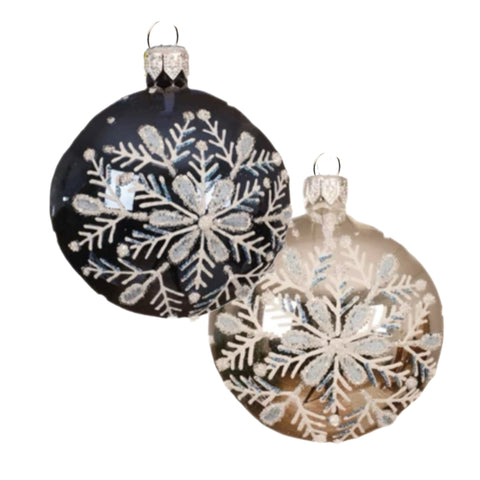 Assorted Snowflake Ball, INDIVIDUALLY SOLD