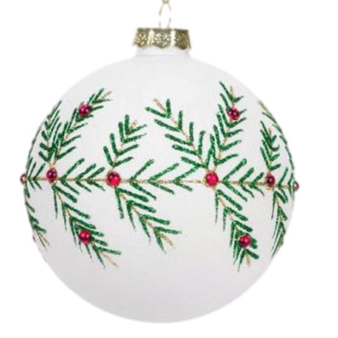 4" Holly Ball