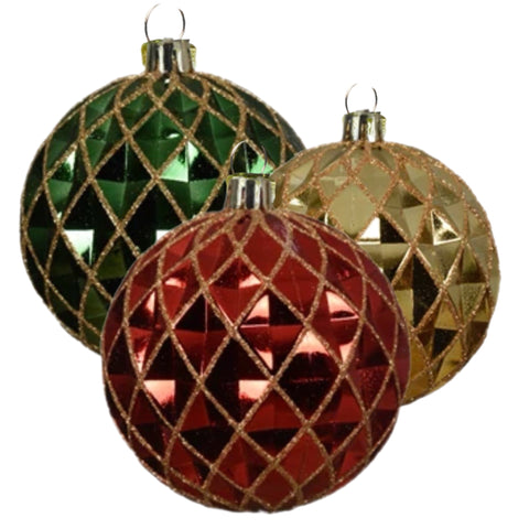 Assorted Diamond Indent Ball, INDIVIDUALLY SOLD