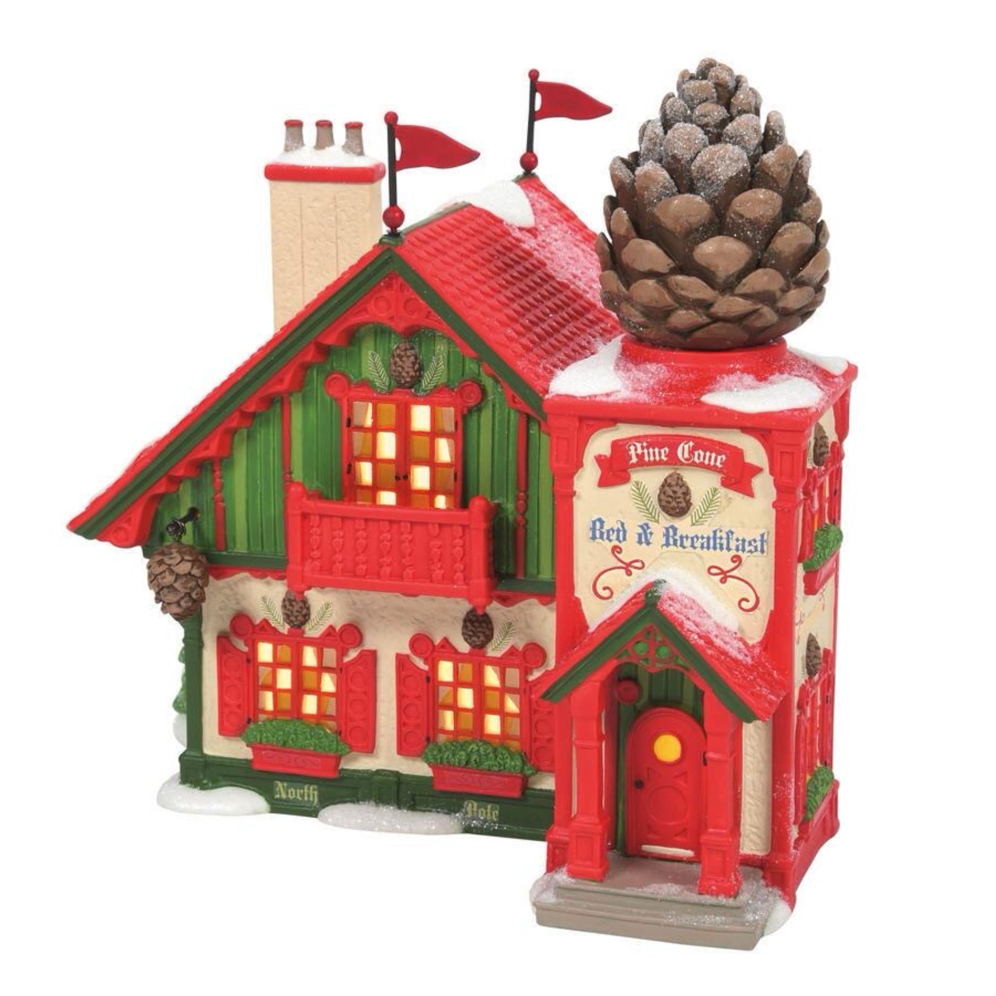 North Pole Village: Pinecone B & B