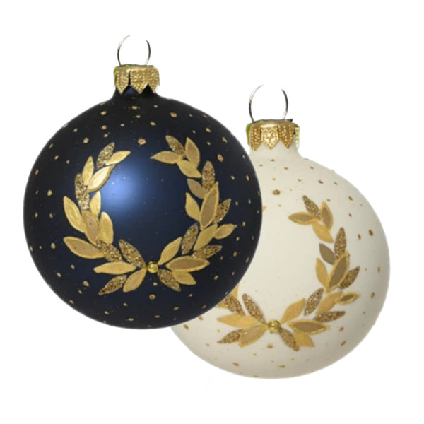 Assorted Leaf Wreath Ball, INDIVIDUALLY SOLD