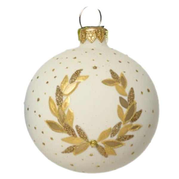 Assorted Leaf Wreath Ball, INDIVIDUALLY SOLD