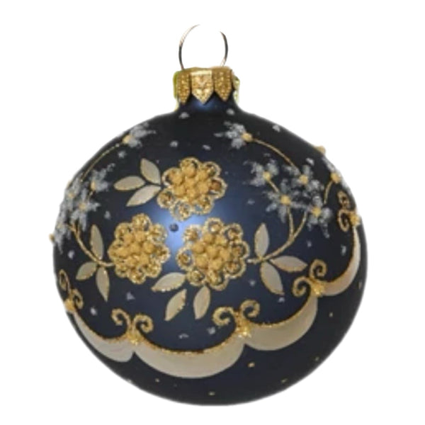 Assorted Gold Flowers On Ball, INDIVIDUALLY SOLD