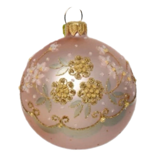 Assorted Gold Flowers On Ball, INDIVIDUALLY SOLD