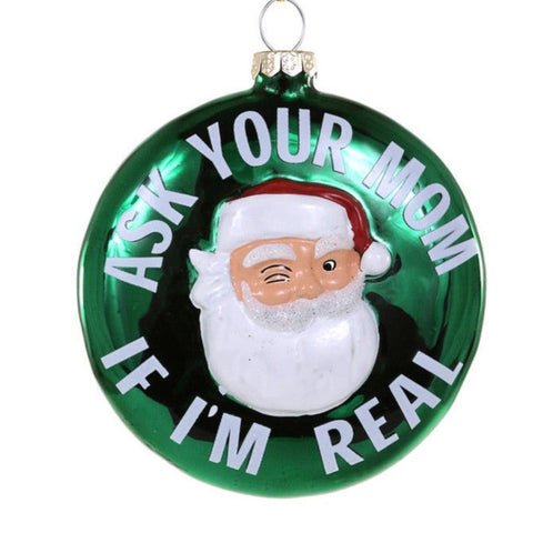 Winking Santa Disk