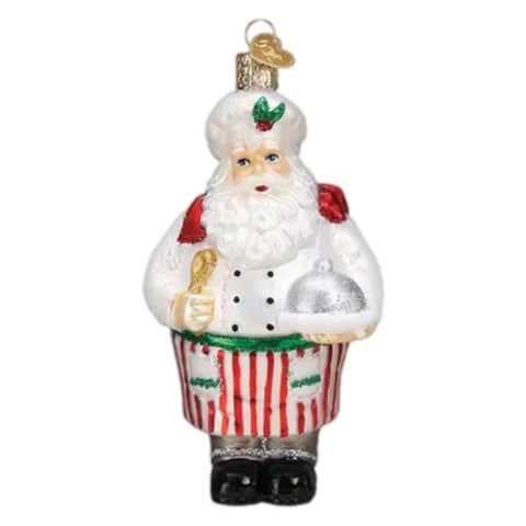 Chef Santa Ornament