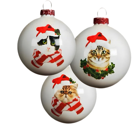 Assorted Cat Face Ball, INDIVIDUALLY SOLD