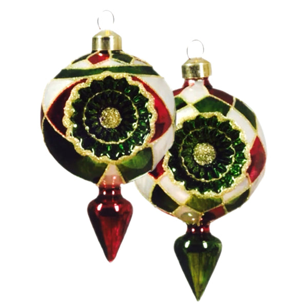 Assorted Reflector Drop Ball, INDIVIDUALLY SOLD