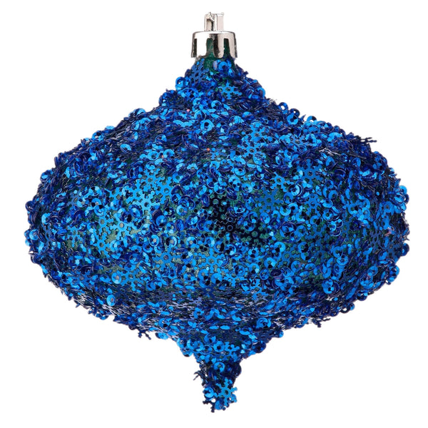 Assorted Sequin Snowflake Glitter Ball, INDIVIDUALLY SOLD