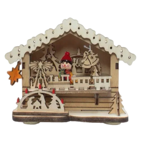 Assorted LED House Figurine, INDIVIDUALLY SOLD