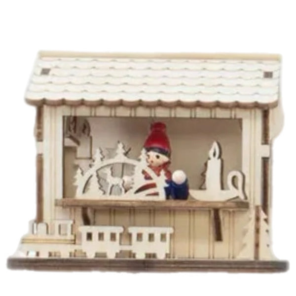 Assorted LED House Figurine, INDIVIDUALLY SOLD