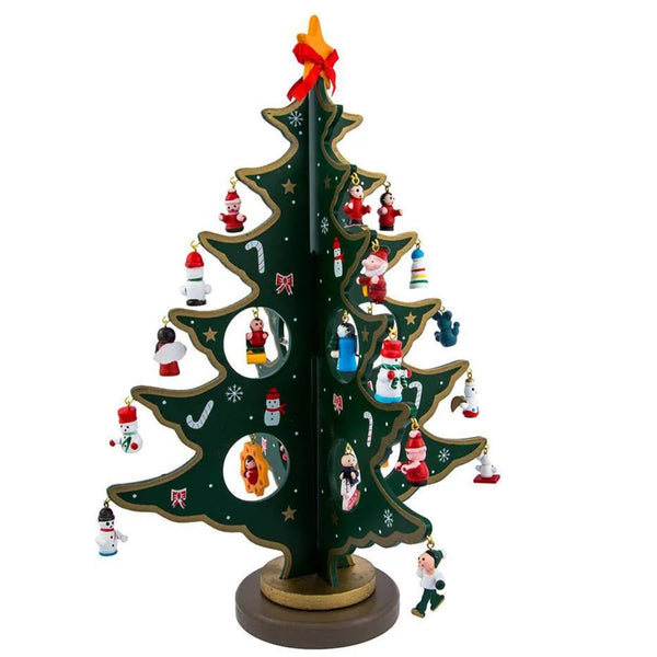 Tree With Mini Ornaments Figurine