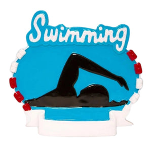 Swimming Ornament