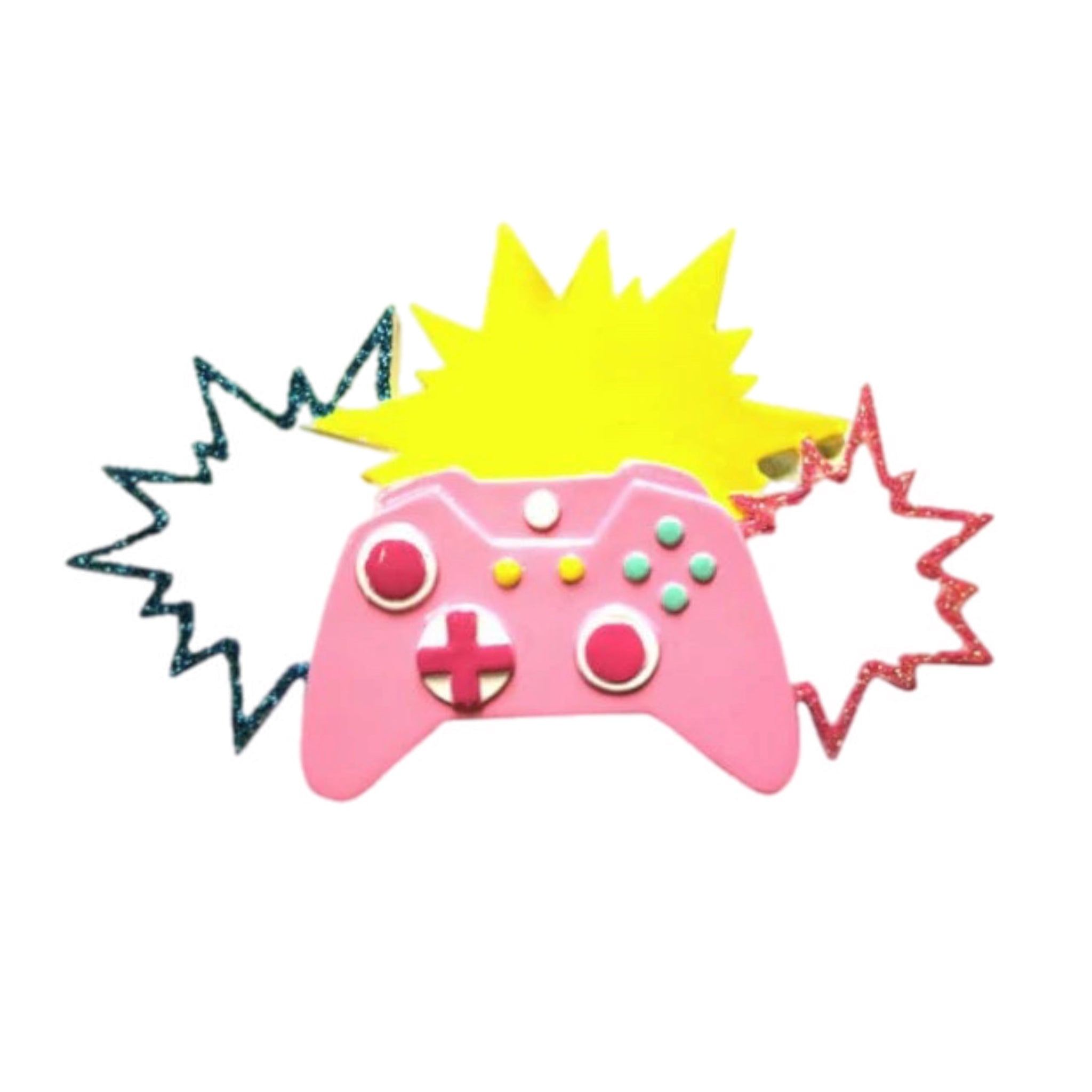 Pink Game Controller Ornament