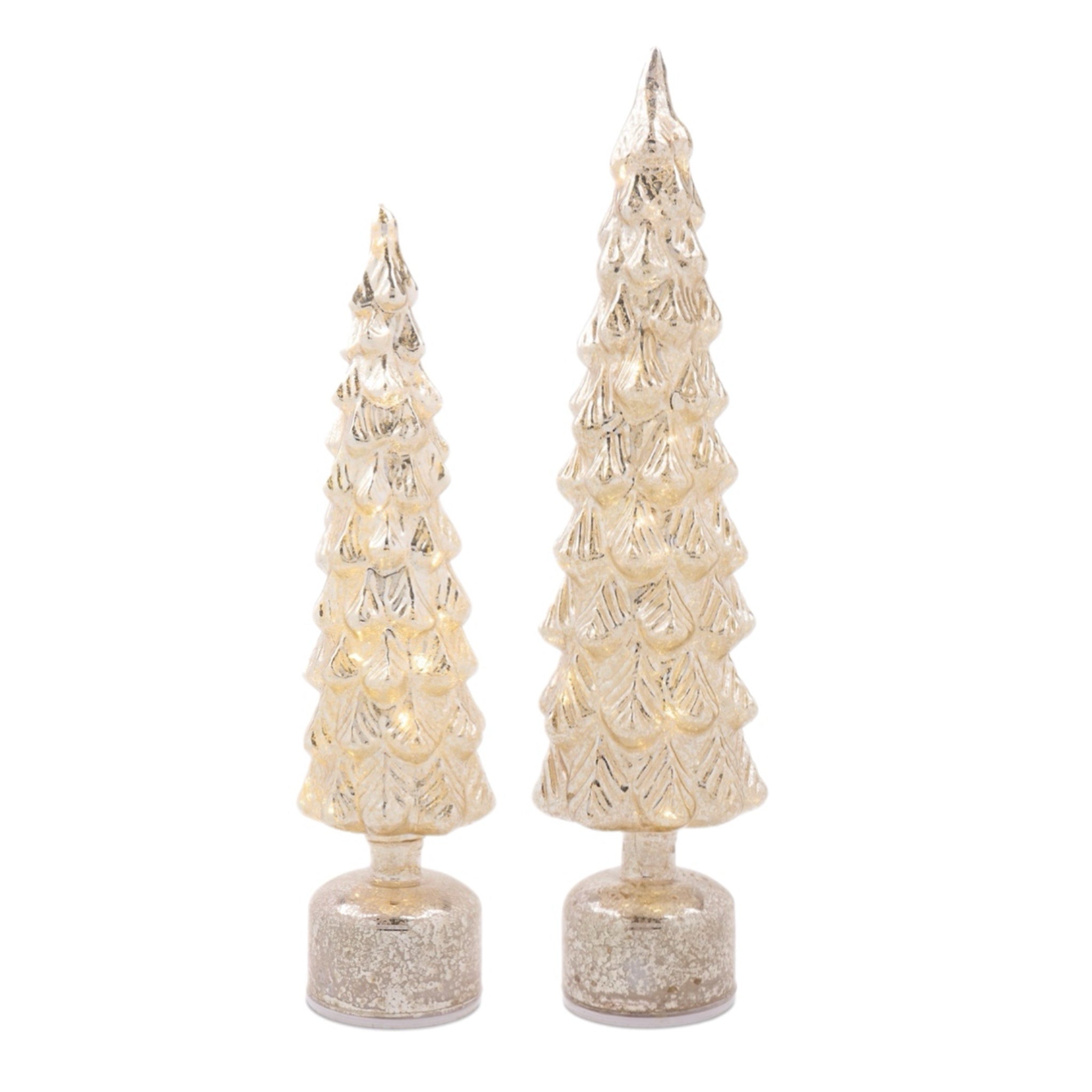 Assorted LED Gold Tree Figurine, INDIVIDUALLY SOLD