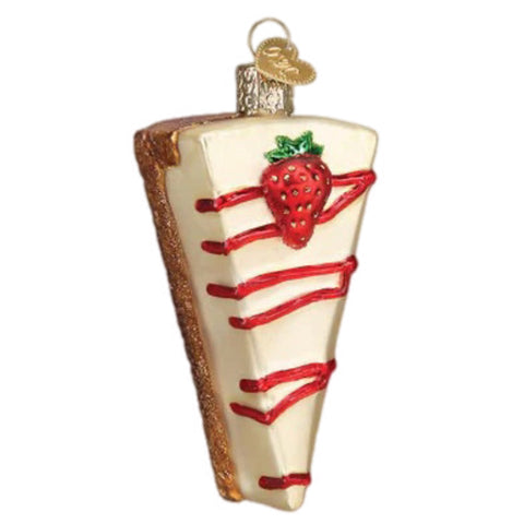 Slice Of Cheesecake Ornament