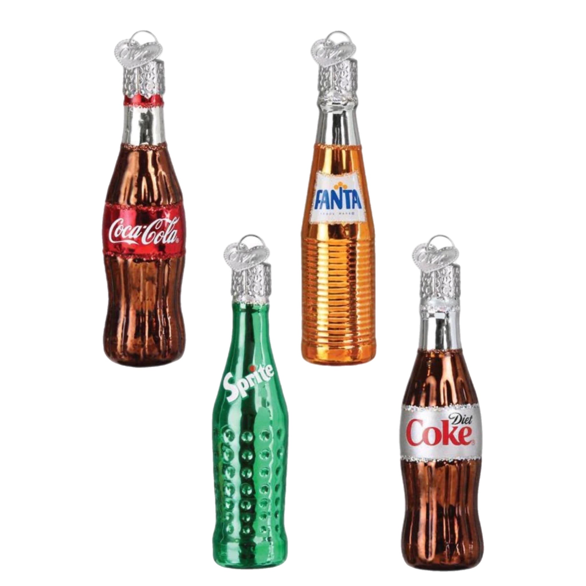 Assorted Pop Bottle Ornament, INDIVIDUALLY SOLD