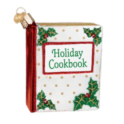 Holiday Cookbook Ornament