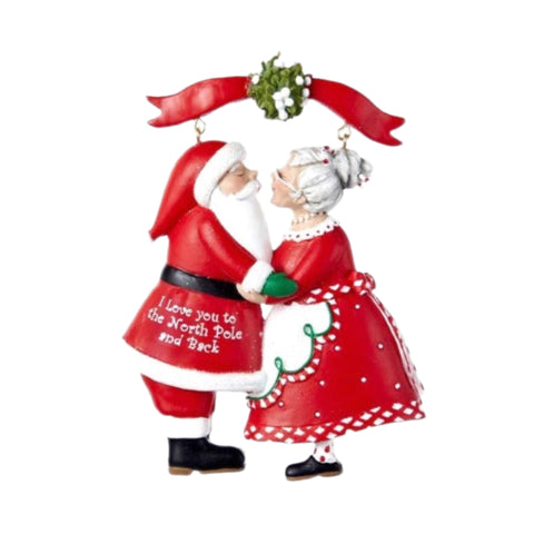 Santa & Mrs. Claus Ornament