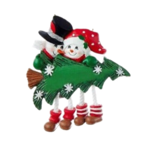 Snowman Family Of 2 Ornament