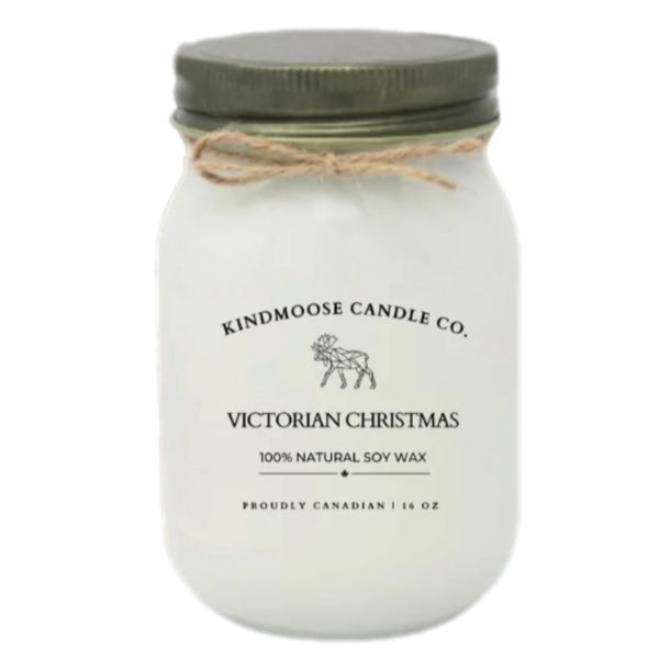 Victorian Christmas Jar Candle