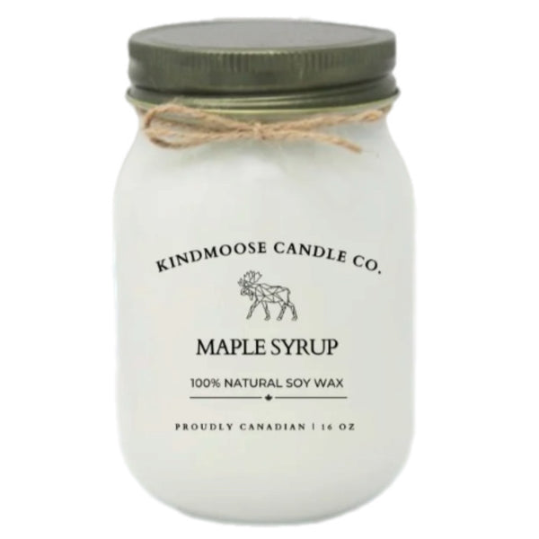 Maple Syrup Jar Candle