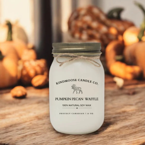 Pumpkin Pecan Waffle Jar Candle