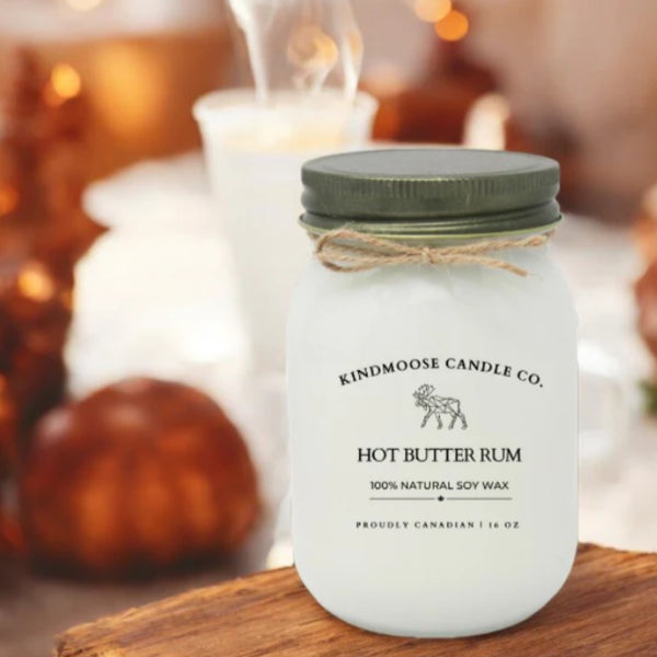 Hot Butter Rum Jar Candle
