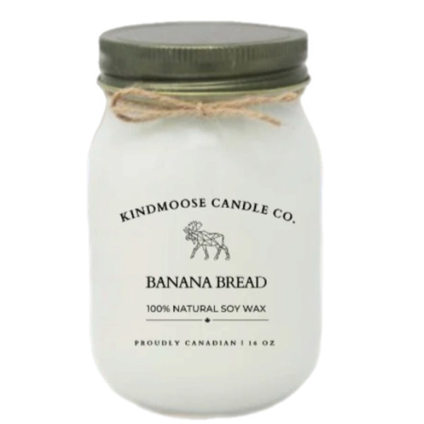 Banana Bread Jar Candle