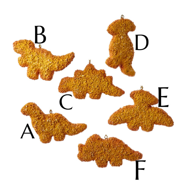 Assorted Dinosaur Nugget Ornament, INDIVIDUALLY SOLD