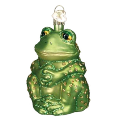 Sitting Frog Ornament