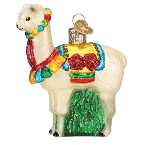 Festive Alpaca Ornament