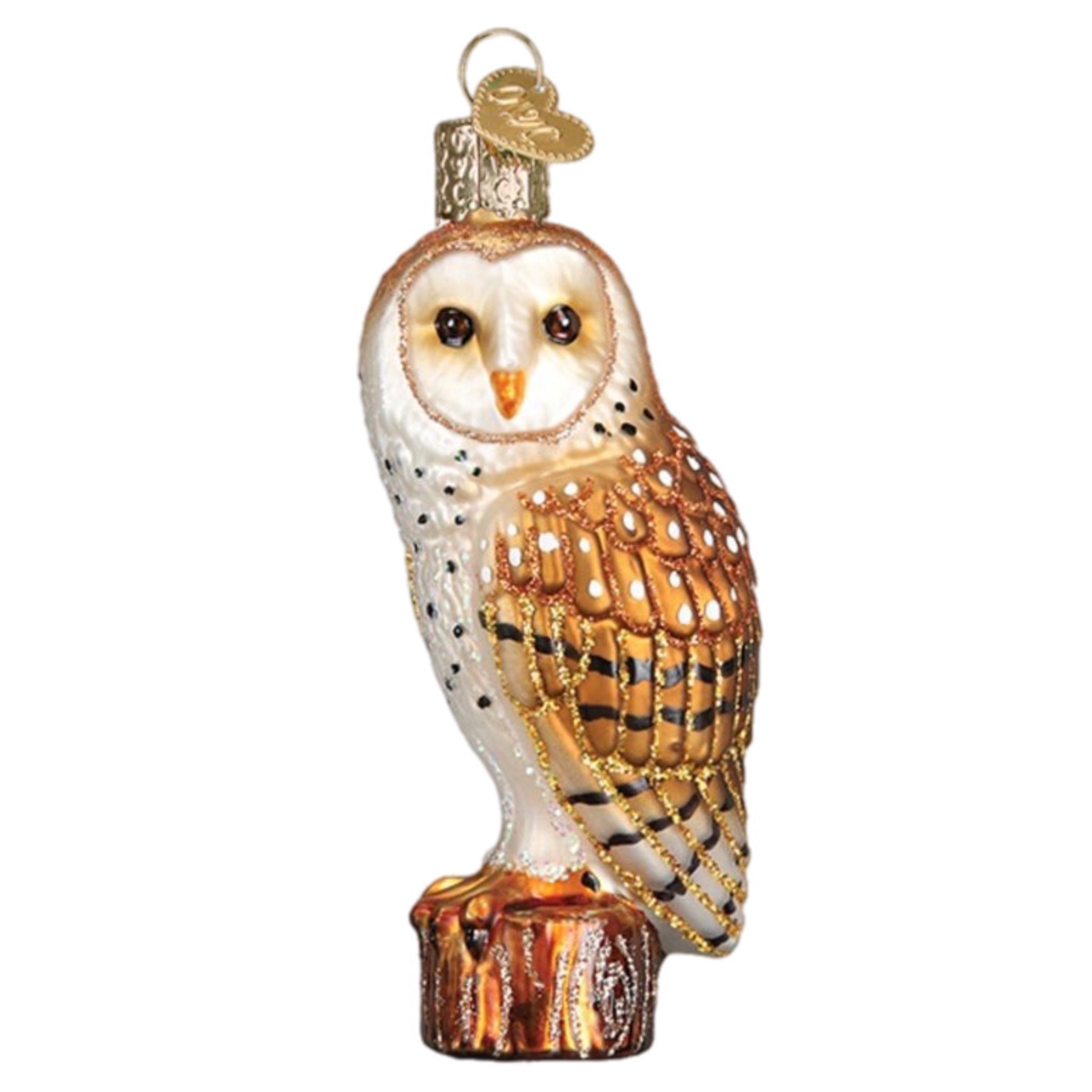 Barn Owl Ornament