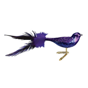 Purple Martin Clip On Bird Ornament