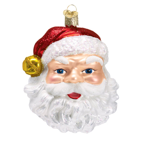 Santa Head Ornament