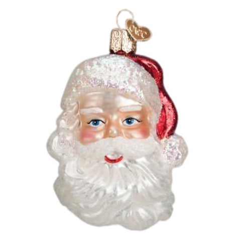 1950's Santa Head Ornament