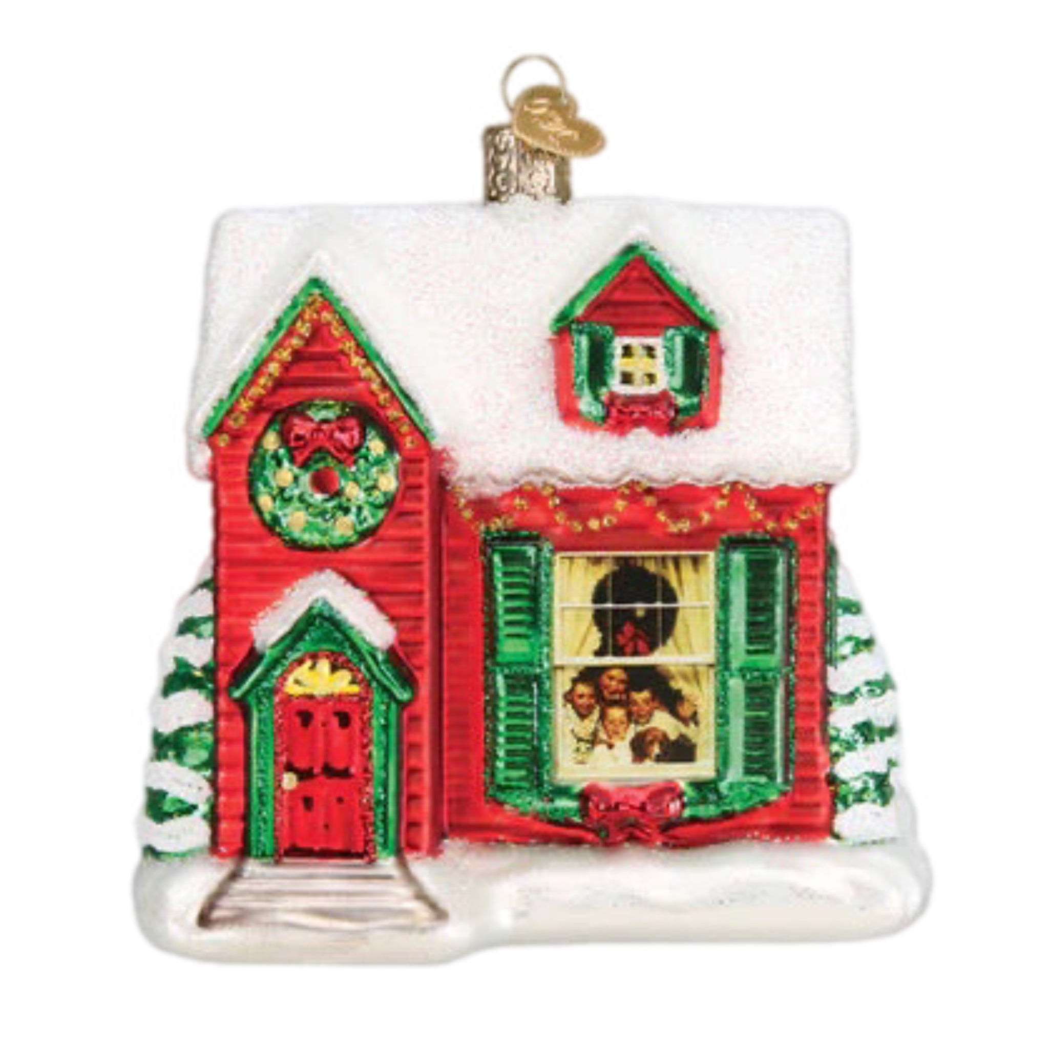 Norman Rockwell You're Home Ornament