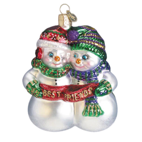 Snowman Best Friends Ornament