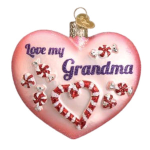 Grandma's Heart Ornament