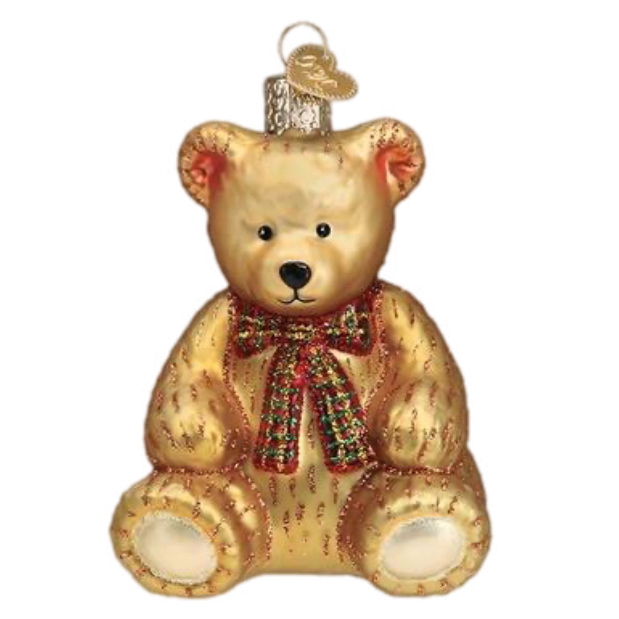 Baby's 1st Christmas Teddy Bear Ornament: Gender Neutral